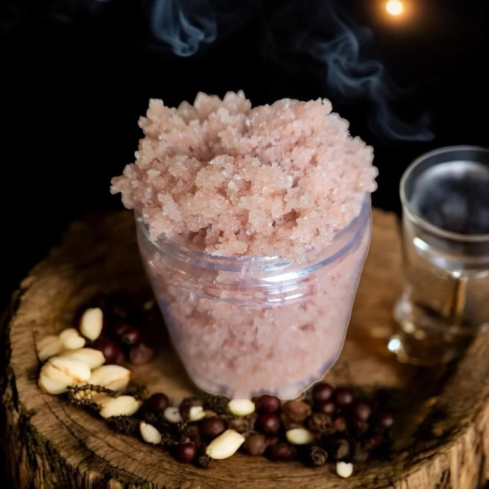 Luxury Hydrating Pink Himalayan Exfoliating Body Scrub Skin Nutrition 8 Oz - Picture 3 of 3